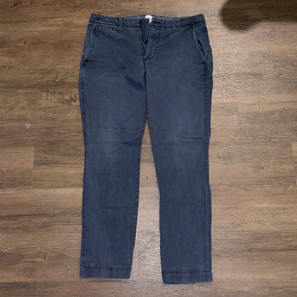 Navy Blue Gap Chinos with GapFlex